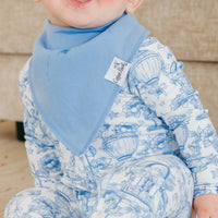 Copper Pearl Pack of 4 Baby Bandana Bib Set - Vintage Carnival
