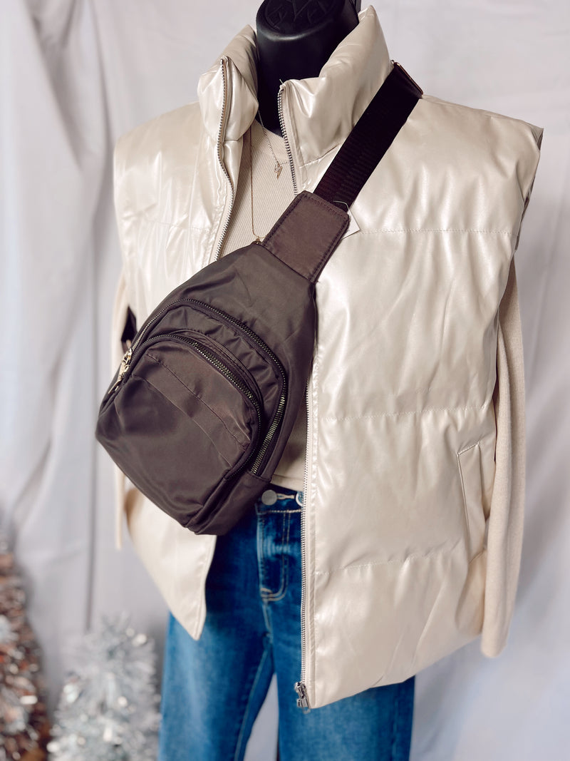 Perfectly Pearl Puffer Vest