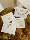 Assorted 14K Gold Dipped Dainty Necklaces