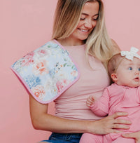CP Set Of 3 Premium Burp Cloths - Genevieve