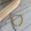 The Elizabeth Pearl + Gold Beaded Water Resistant Bracelet
