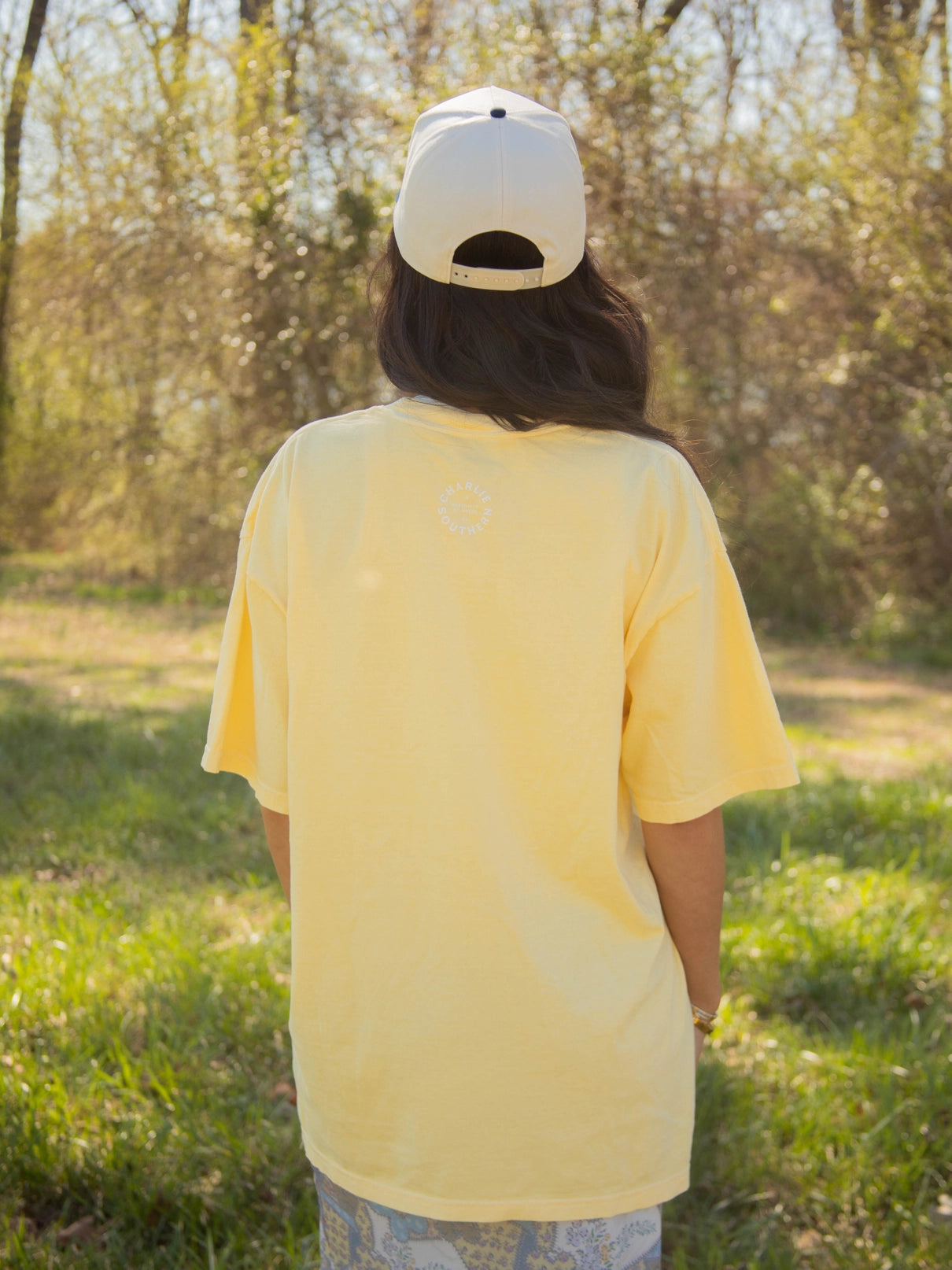 Cowboy Country Club Graphic Tee - Yellow/Pink