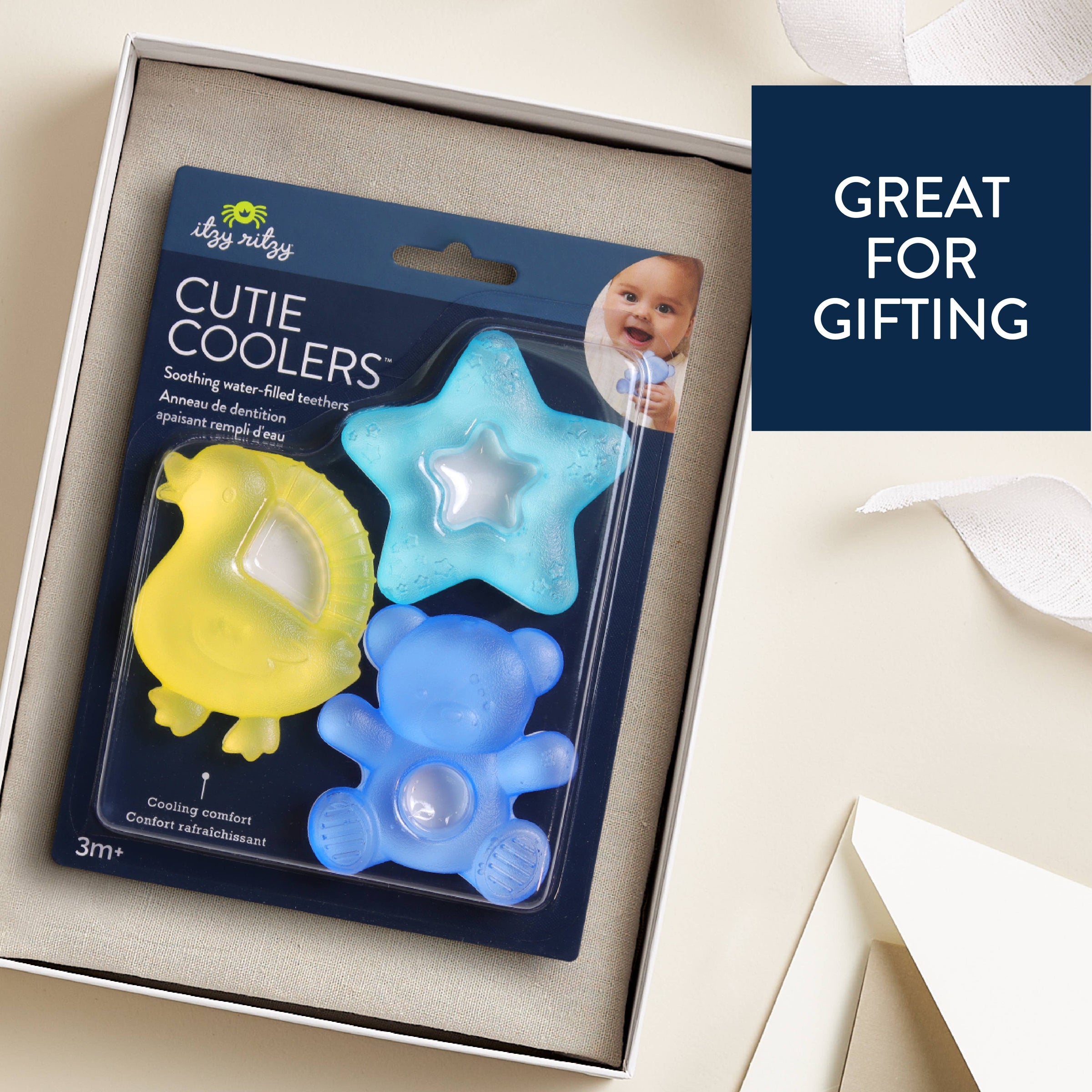Cutie Coolers Baby Teethers Set of 3