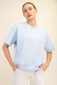 On Cloud Nine Essential Luxe Basic Top - Frost