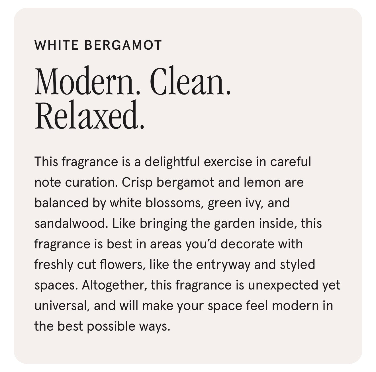 Pura Home Diffuser Scent Refill | Studio McGee : White Bergamot