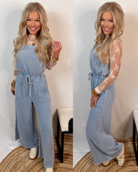 Dani Denim Overall Jumpsuit