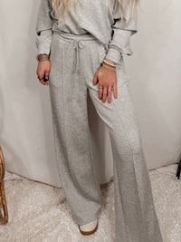 Made Easy Drawstring Pintuck Wide Leg Pants