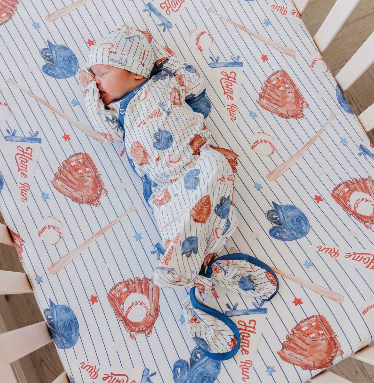 Copper Pearl | All Star - Newborn Knotted Gown