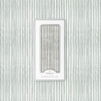 Sage Green Stripe Bamboo Swaddle