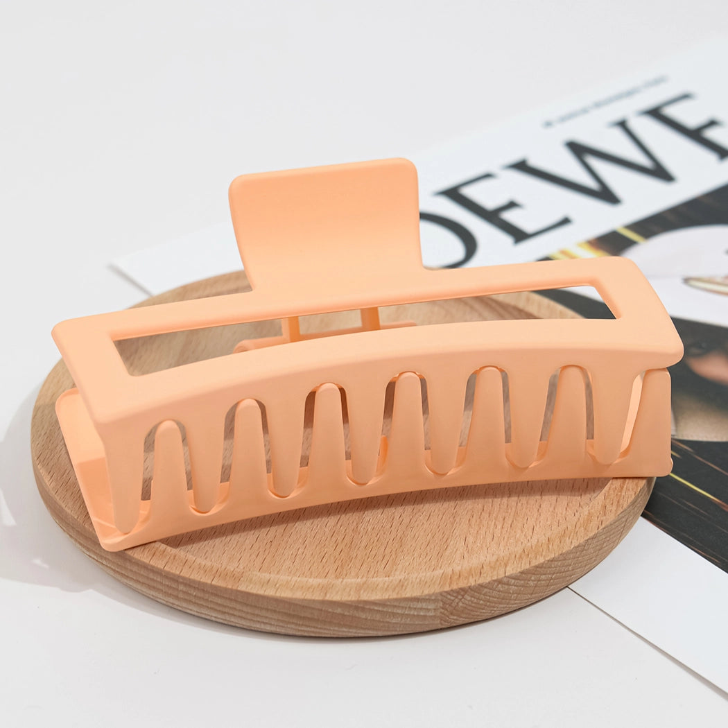 Hotline Matte Jumbo 5" Claw Clip - Matte Peach