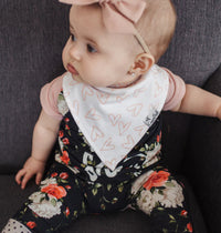 CP Assorted Set of 4 Bandana Bibs - Lola