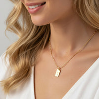 Lenny & Eva | Storytellers Necklace Collection - Joshua 1:9