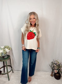Strawberry Sugar Knit Top