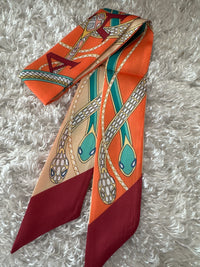 Simply Charming Satin Twilly Scarf