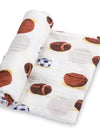 Sports Baby Muslin Cotton Blanket