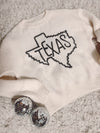 Texas State Stitched Sweater