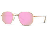 WMP Eyewear - Bexley Polarized Sunglasses in shade Bubblegum