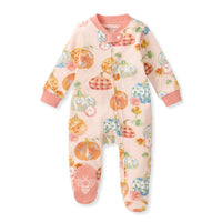 Prettiest Pumpkins Organic Cotton Sleep & Play Footie