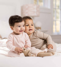 Solid Rib Organic Cotton Sleep & Play - Hummus