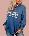 Howdy Darling Knit Embroidered Sweater