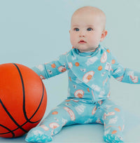 Copper Pearl Baby Bandana Bibs Set of 4 - Sports Medley