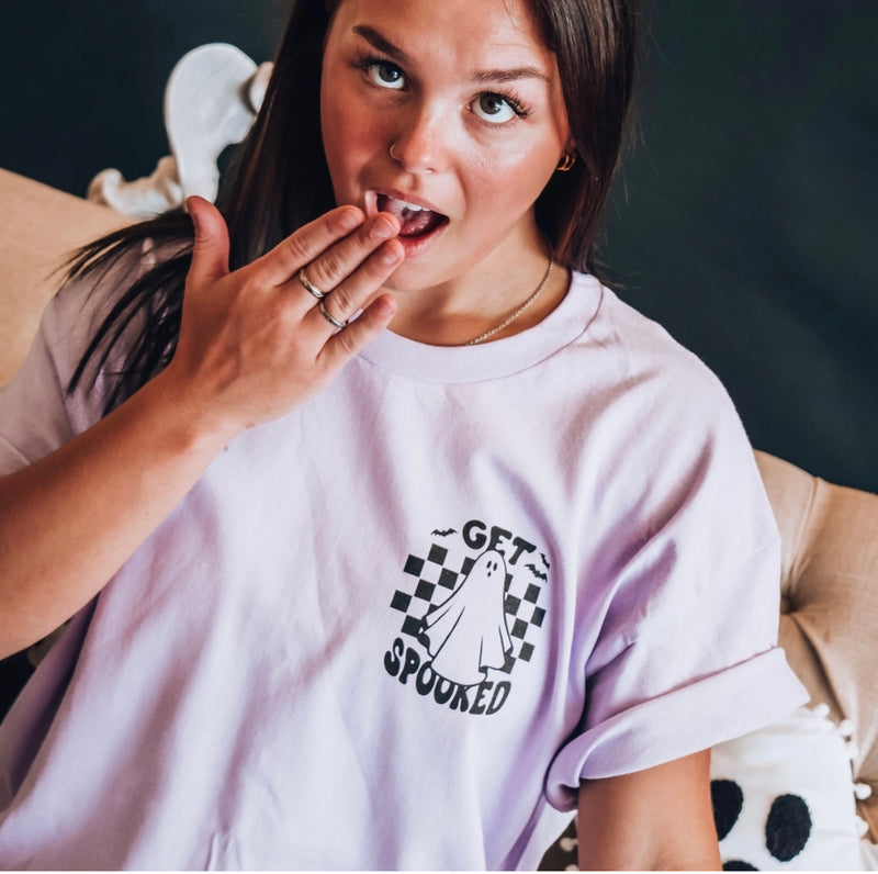 Get Spooked Ghost Graphic Tee