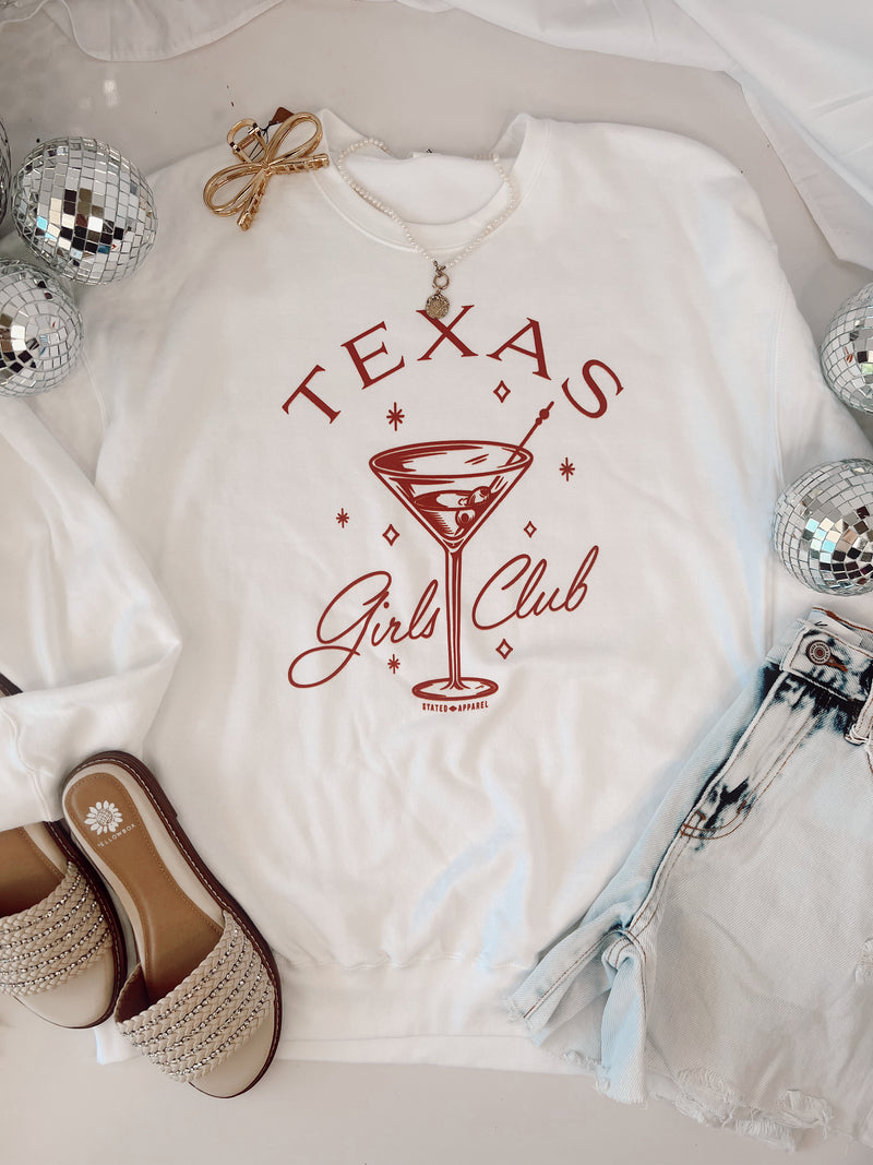 Texas Martini Girls Club Pullover