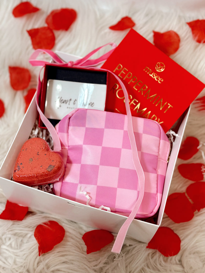 Valentines Pre-Packaged Gift Set --  Check Yes to Be Mine