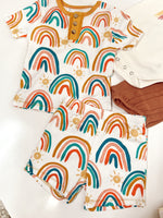 Rainbow Pajama Set