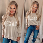 Texas Stitched Lightweight Sweater