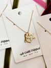 Assorted 14K Gold Dipped Dainty Necklaces