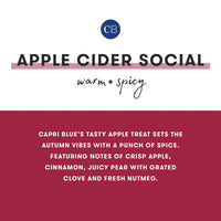 Capri Blue Apple Cider Social Glimmer Petite Jar