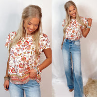 Faye Floral Blouse