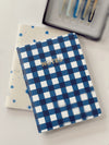 Shades of Blue Set of 2 Notebooks/5pc Pen SET