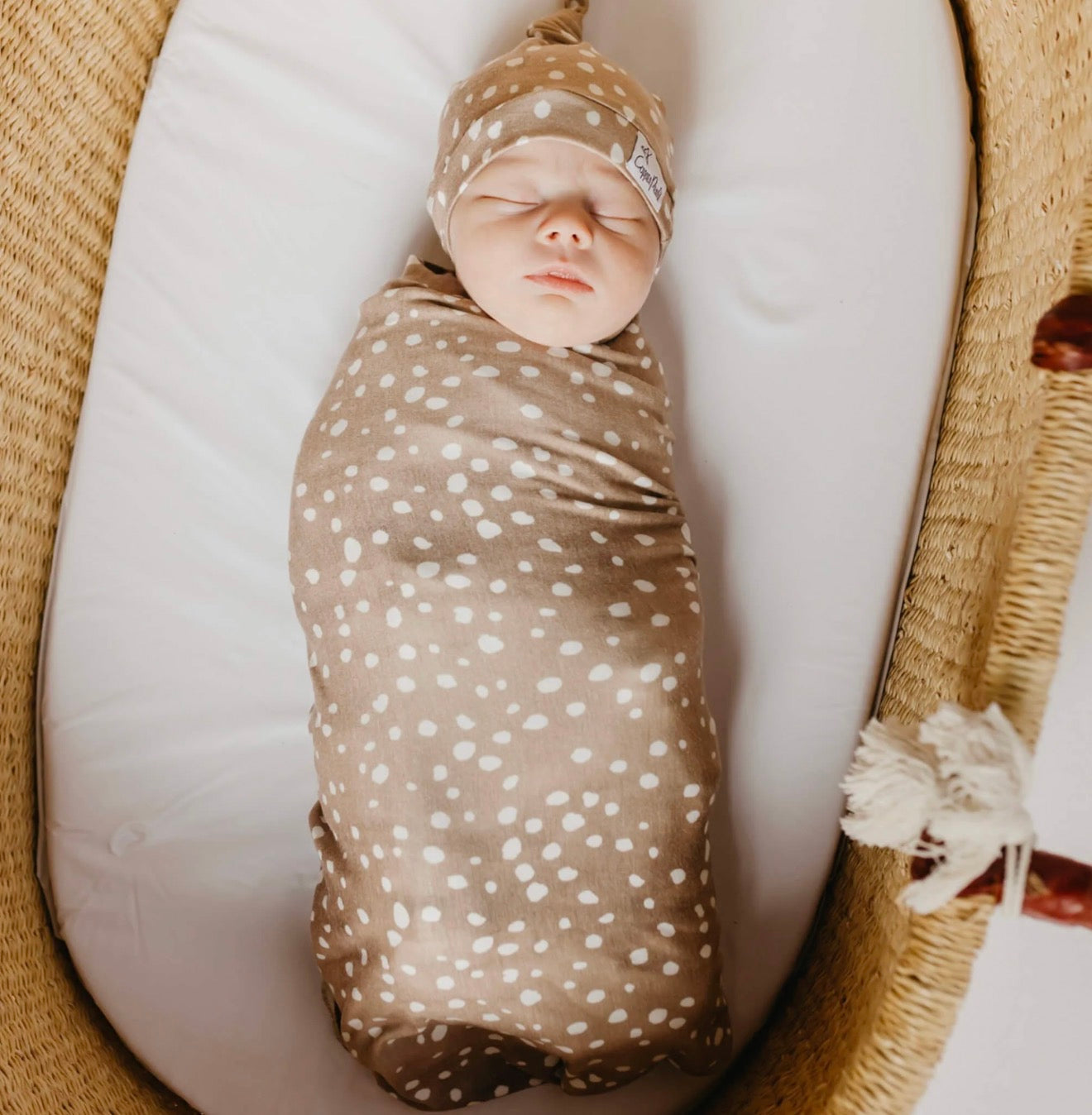 CP Swaddle Blanket- Fawn
