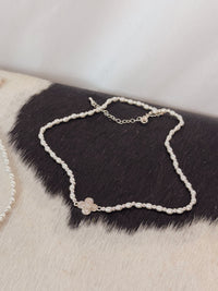 Pearl Clover Necklace