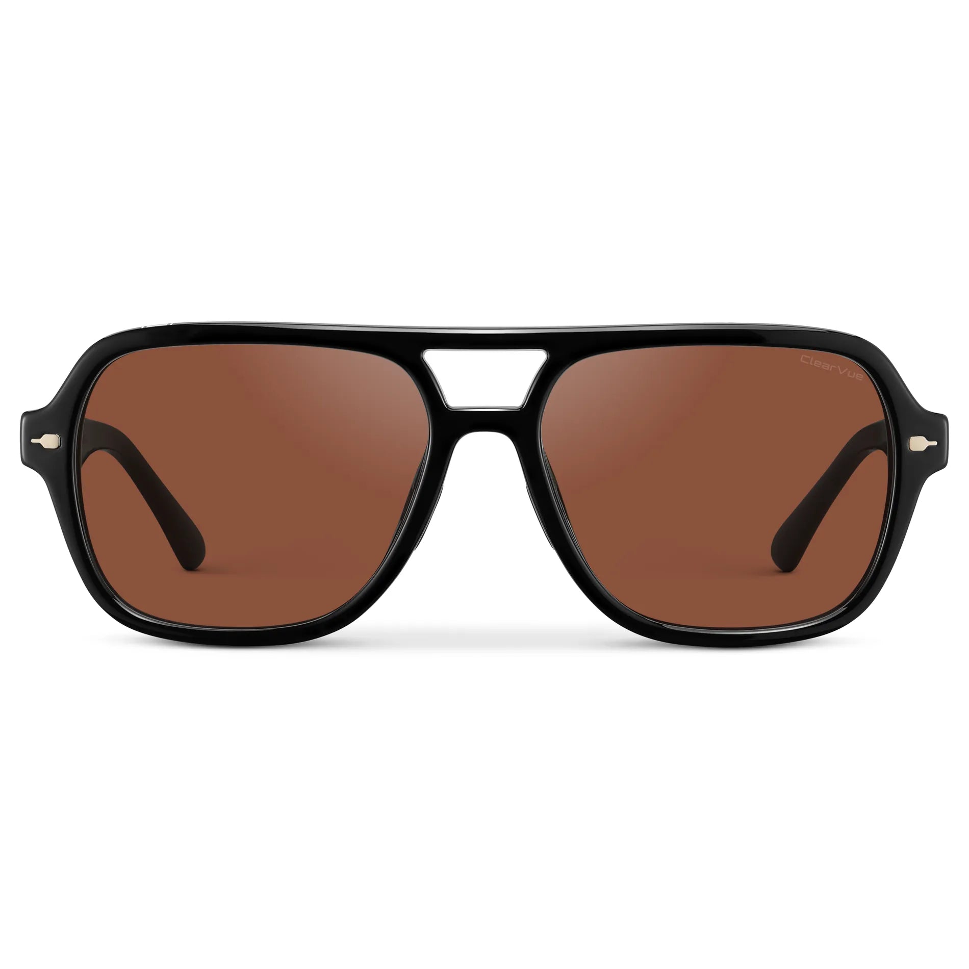 WMP 1082 Polarized RALLY Sunglasses | Black Frame + Tinted Red Lens {Court Collection}