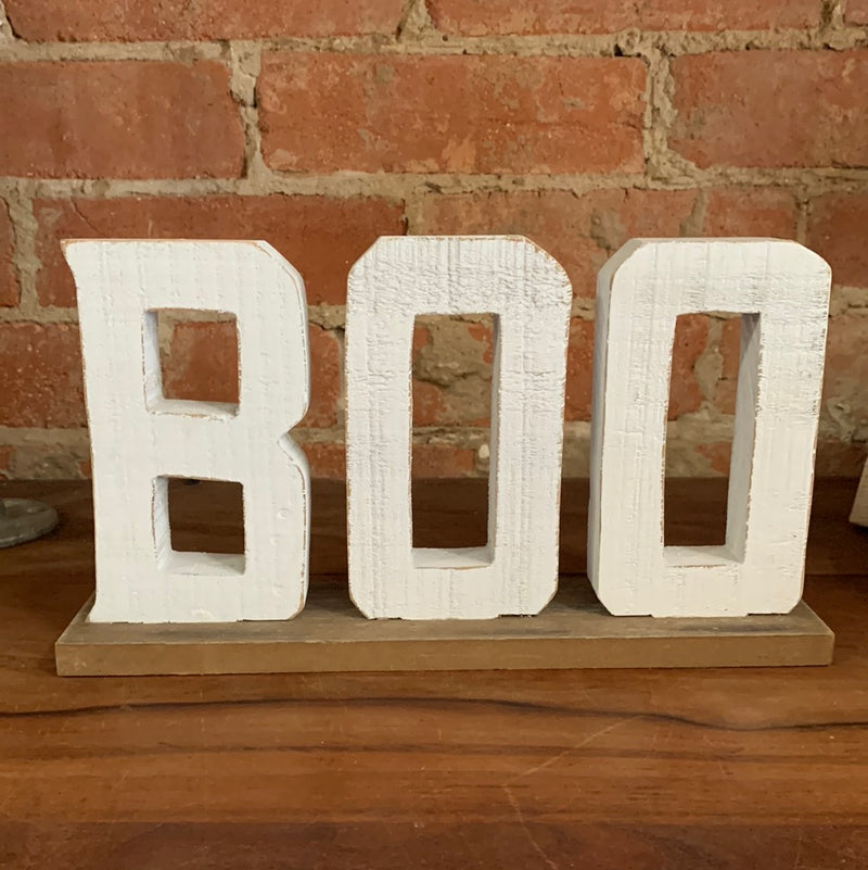 Boo Table Top Sign