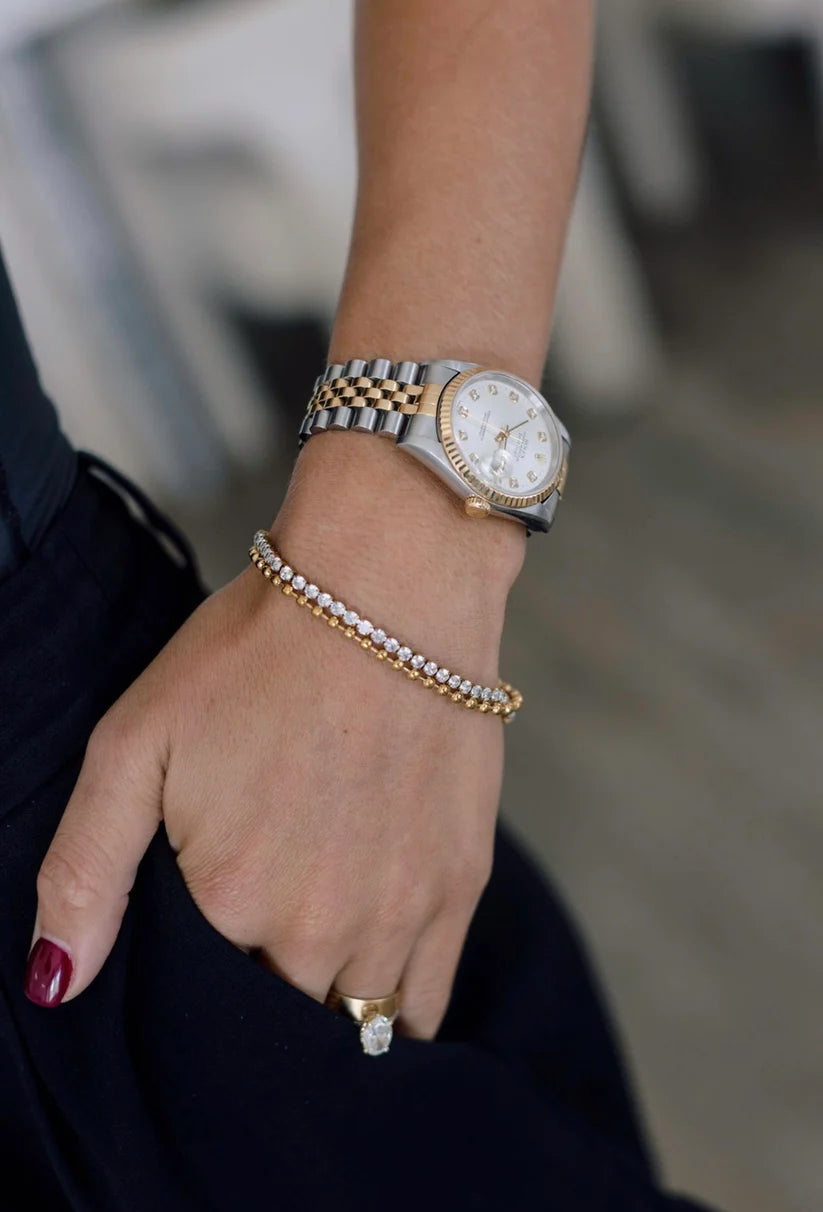 CSP | The Hallie Bracelet : 18K Gold Plated Stainless Steel