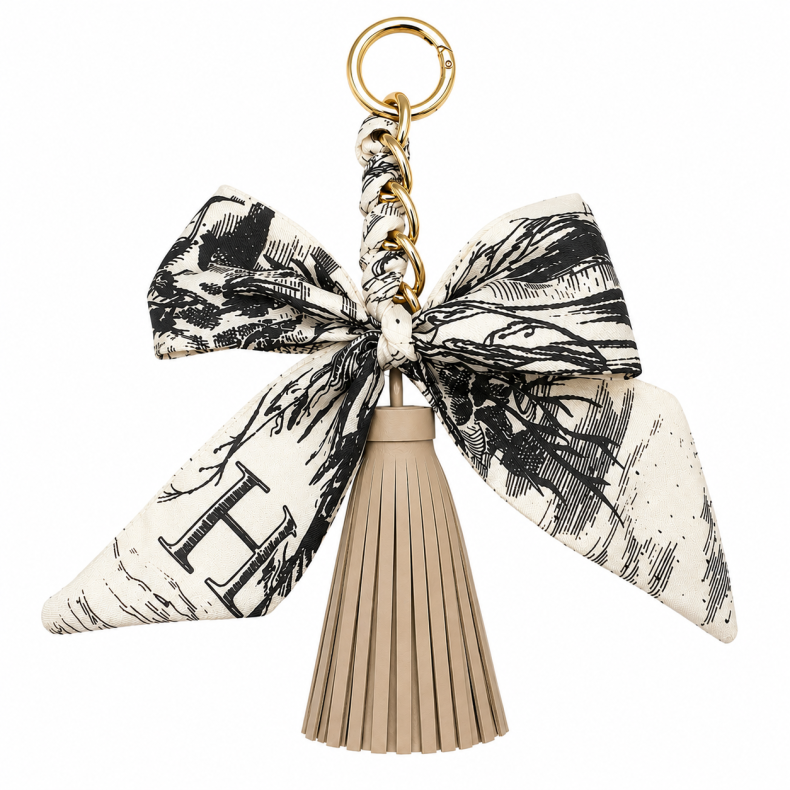 Chateau Chic Ribbon Tassel - Ivory