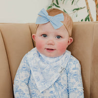Copper Pearl Pack of 4 Baby Bandana Bib Set - Vintage Carnival