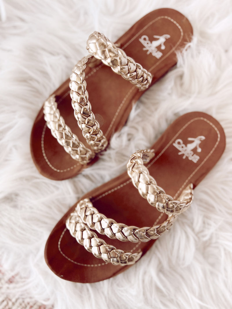 Twist n Shout Braided Slides