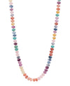 Asst Flat Round Ombre Bead Necklace
