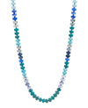 Asst Flat Round Ombre Bead Necklace