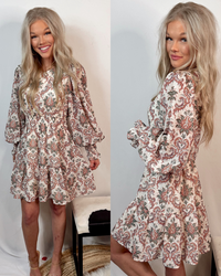 Cutest Persuasion Chiffon Printed Dress