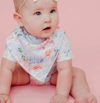 Copper Pearl Baby Bandana Bibs Set of 4 - Genevieve