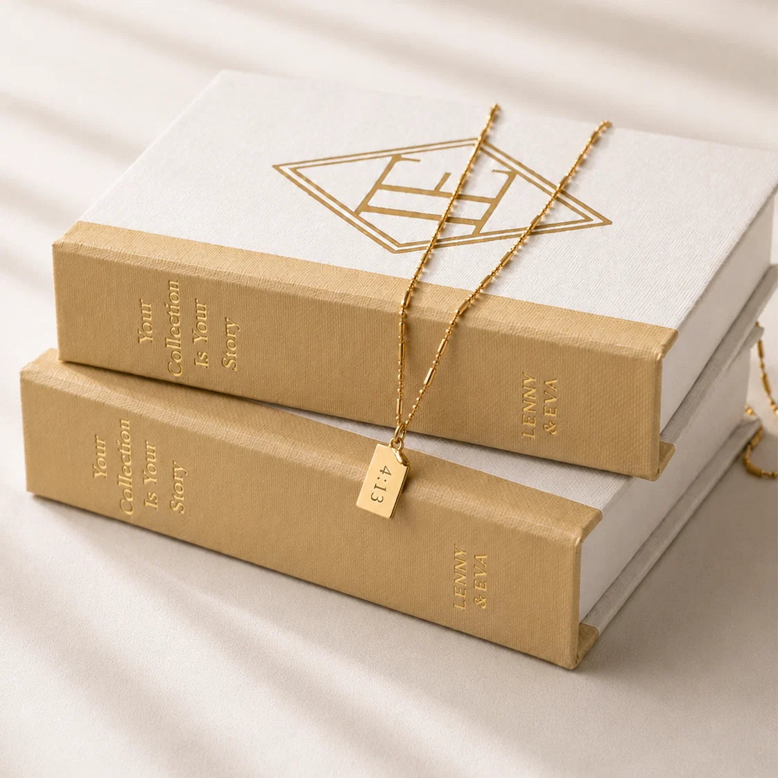 Lenny & Eva | Storytellers Necklace Collection - Philippians 4:13