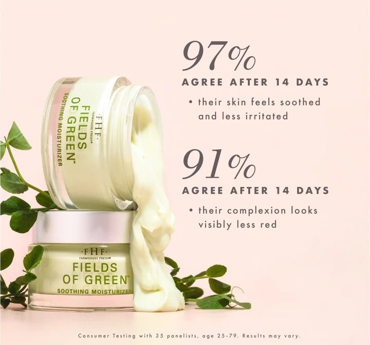 FHF Fields of Green Organic Matcha Ultra-Soothing Moisturizer 1.7 oz