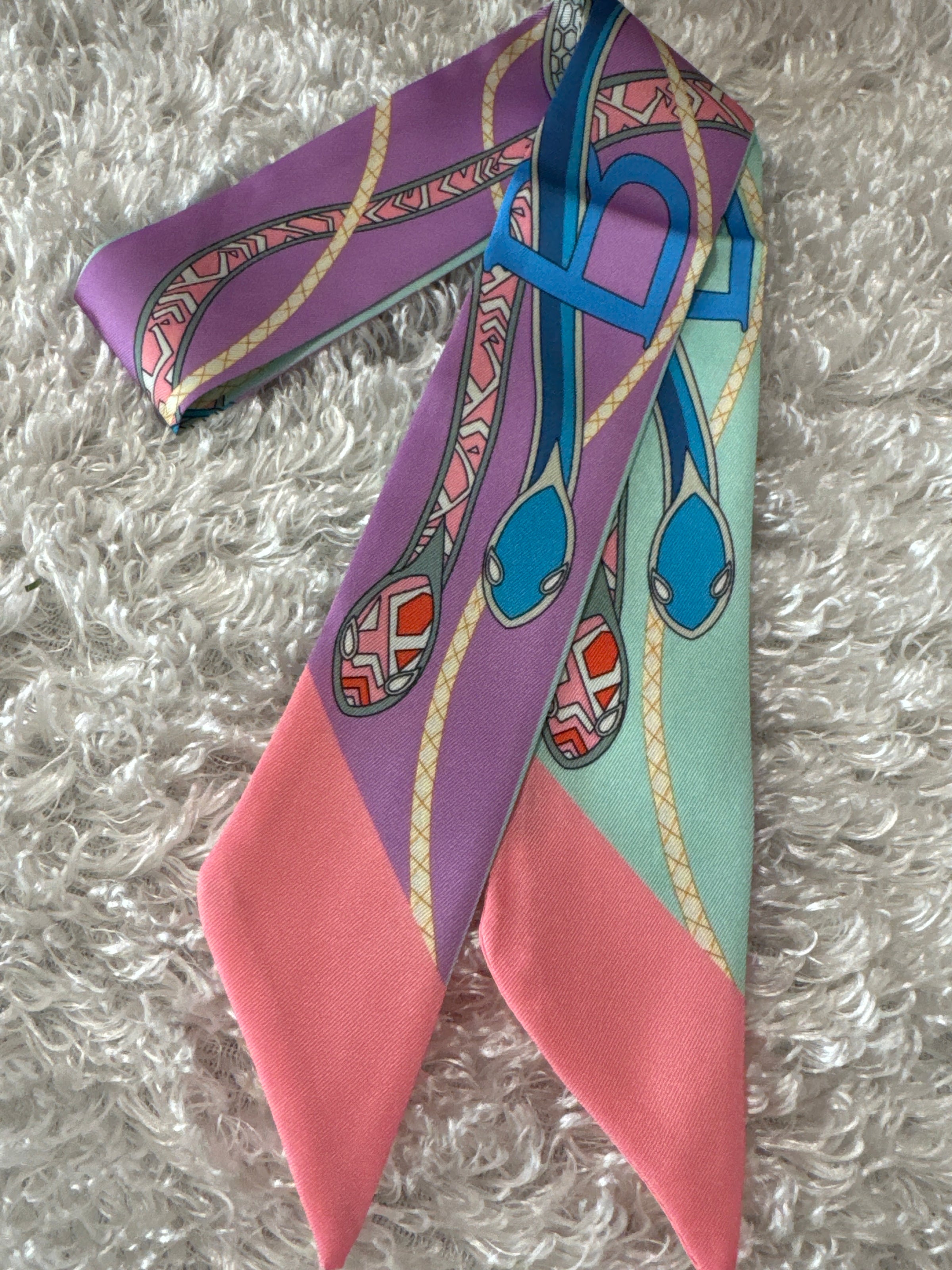 Simply Charming Satin Twilly Scarf