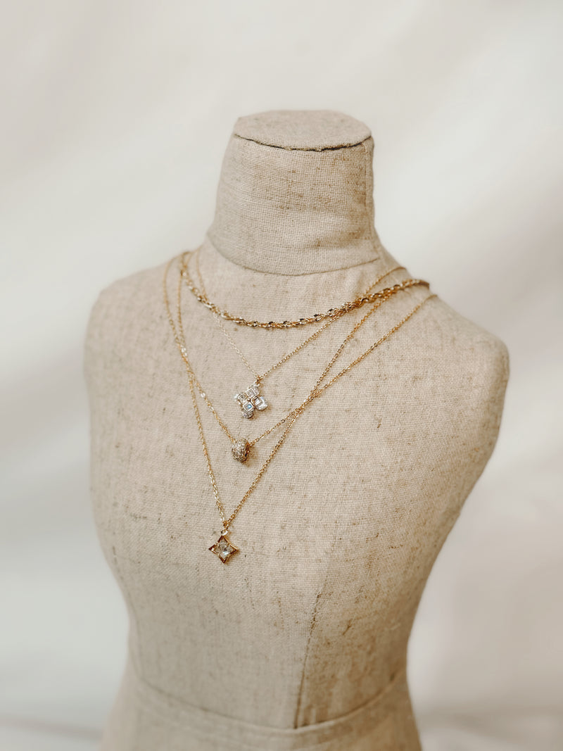 Assorted 14K Gold Dipped Dainty Necklaces